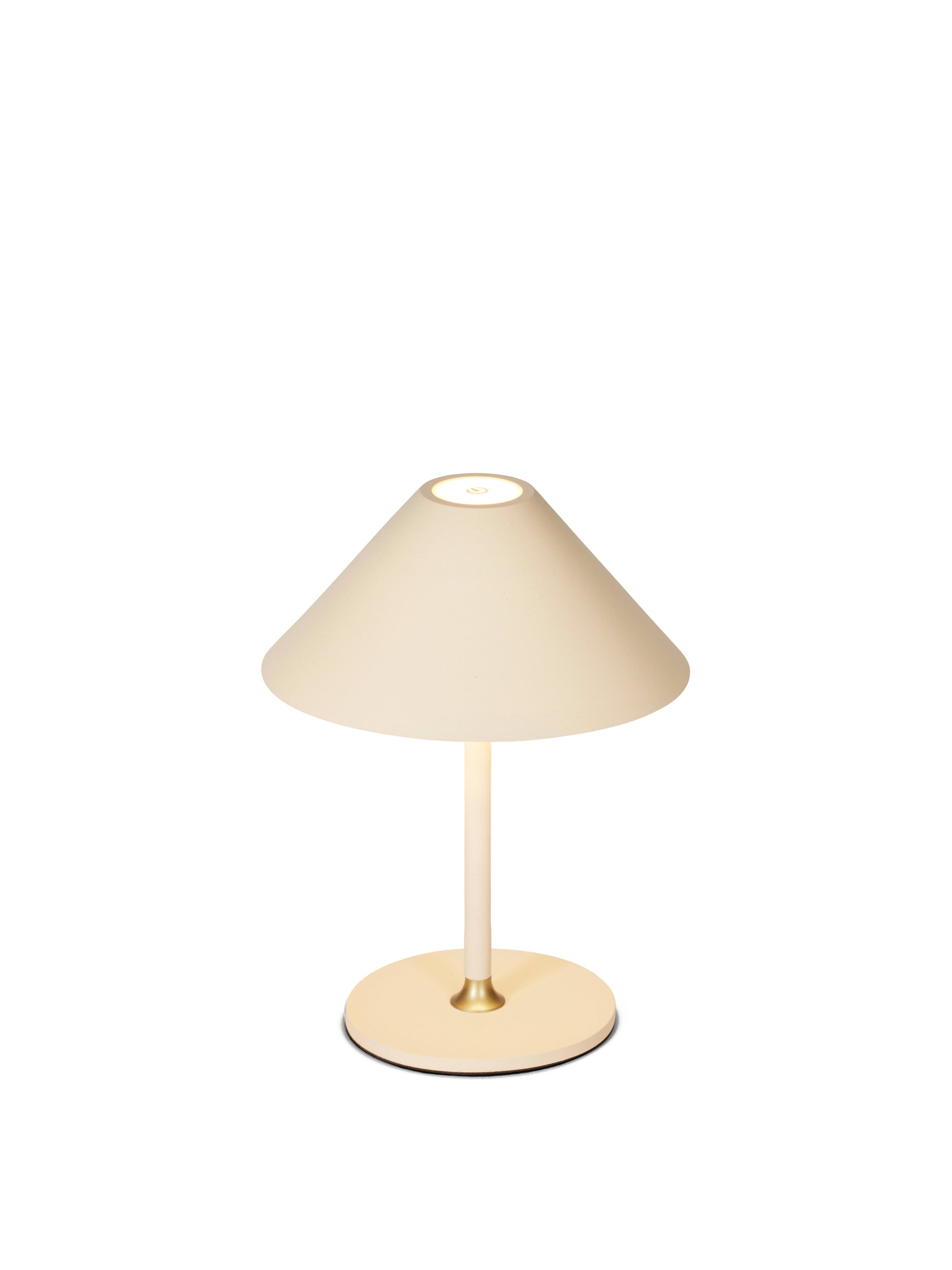 Hygge creme batteri bordlampe Ø15