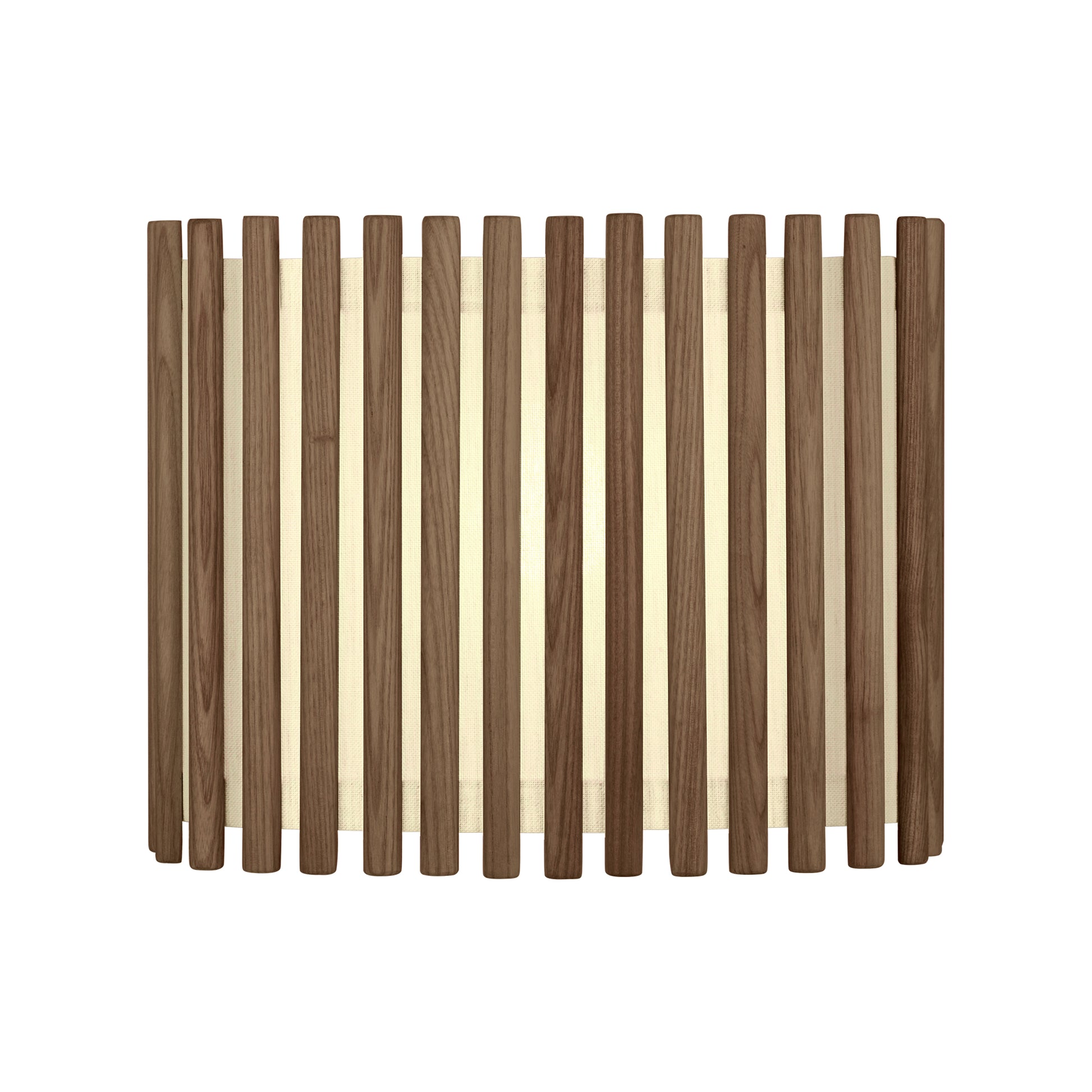 Komorebi Medium Rectangular Lampeskærm Mørk Eg