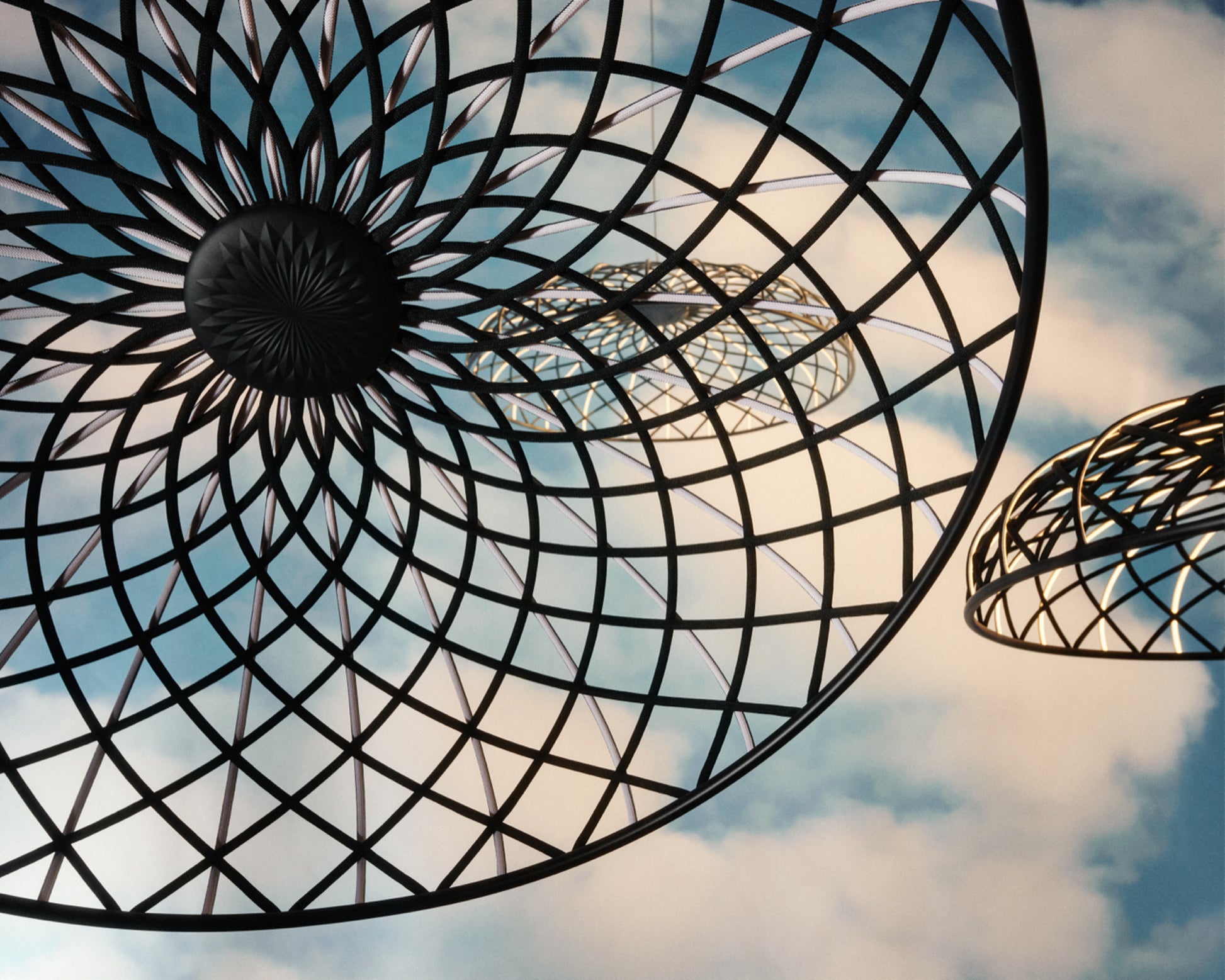 Skynest S LED pendel Antracit Grå