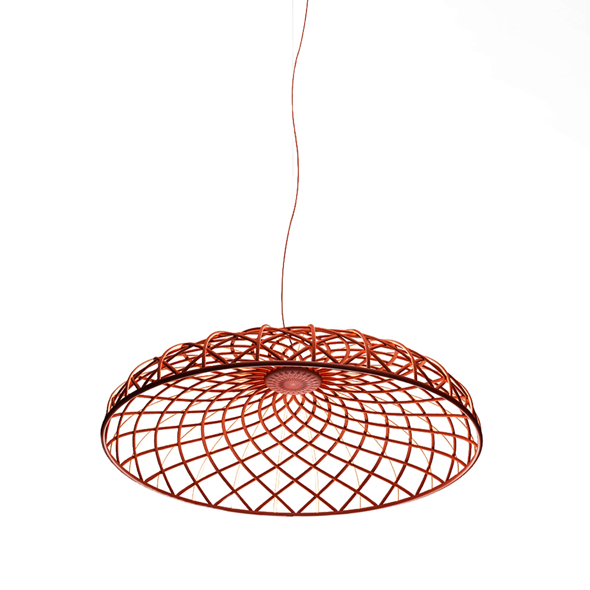 Skynest S LED pendel Rød