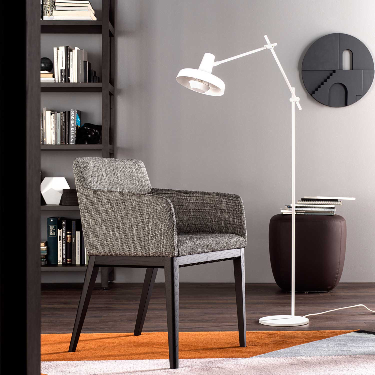 Arigato Gulvlampe Hvid