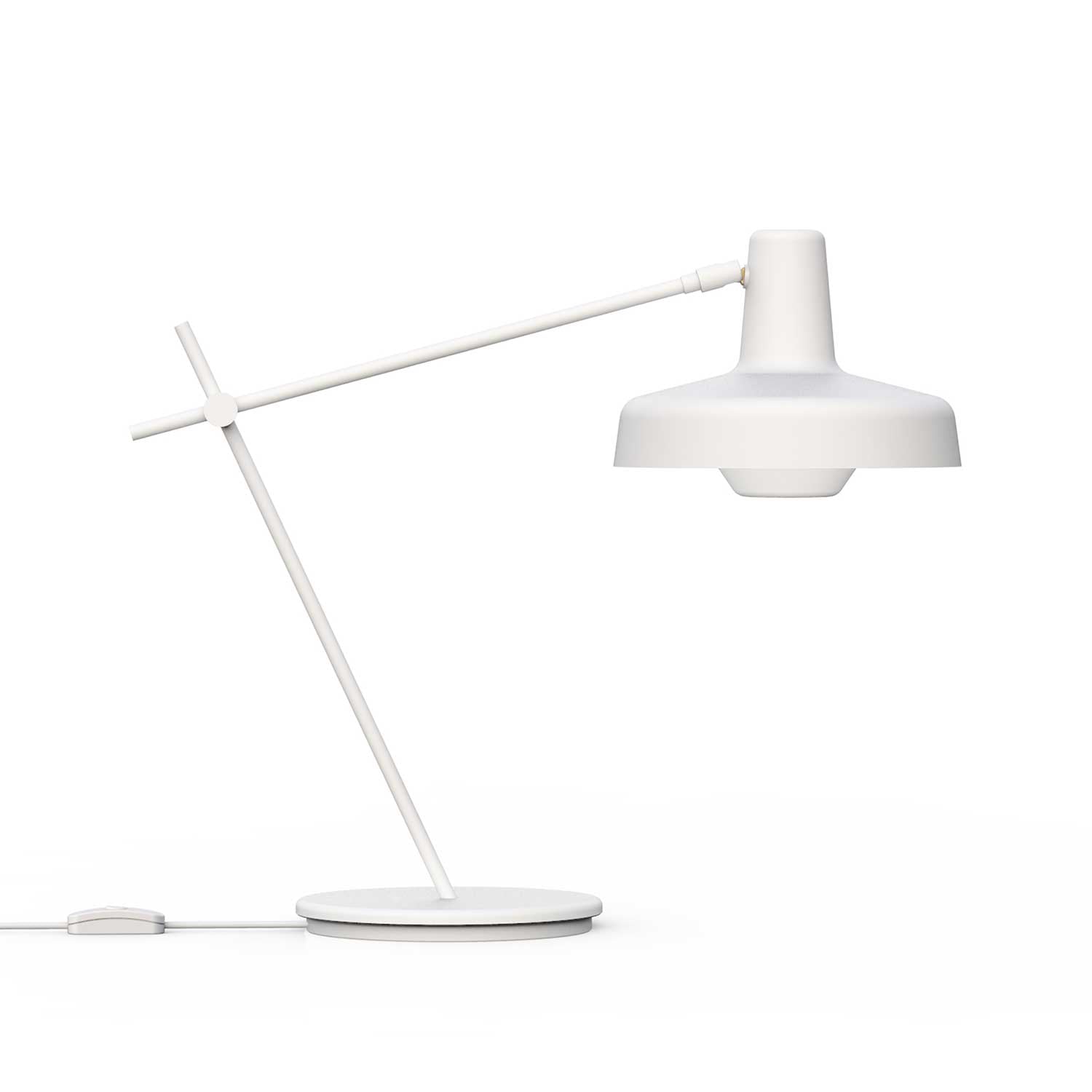 Arigato Bordlampe Kort Hvid