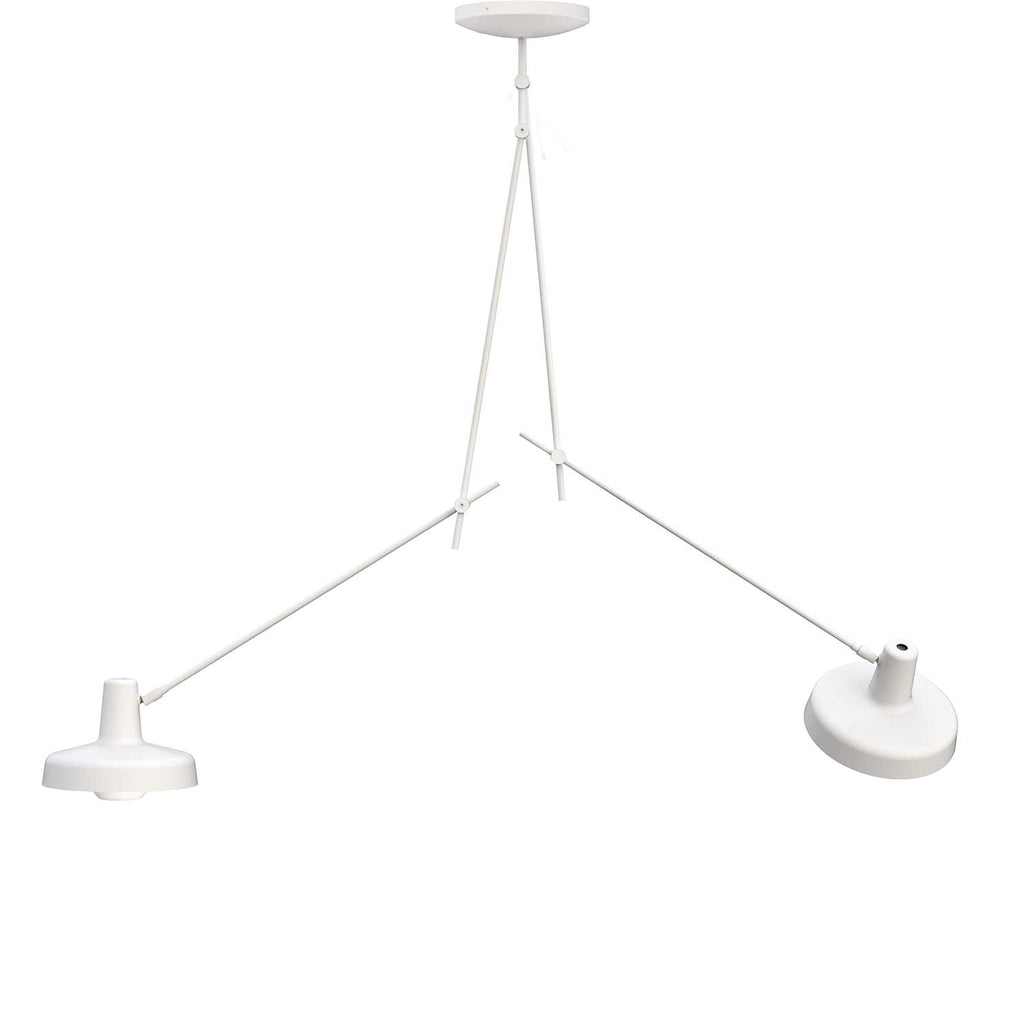 Arigato 2 arme Loftlampe Lang Hvid