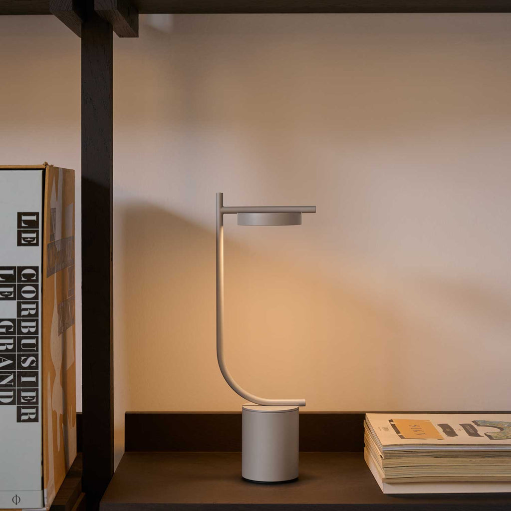 Igram Portable Bordlampe Grå Model J