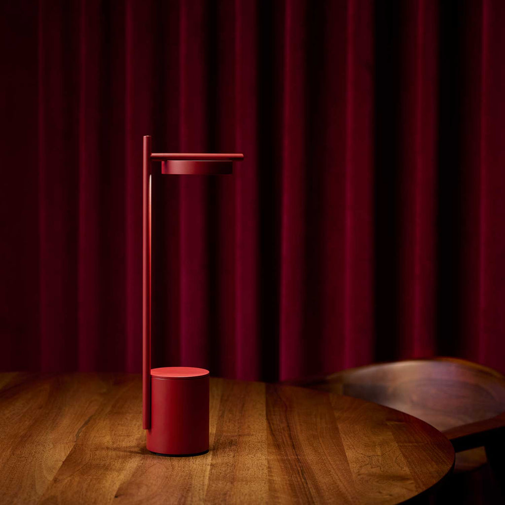 Igram Portable Bordlampe Rød Model I