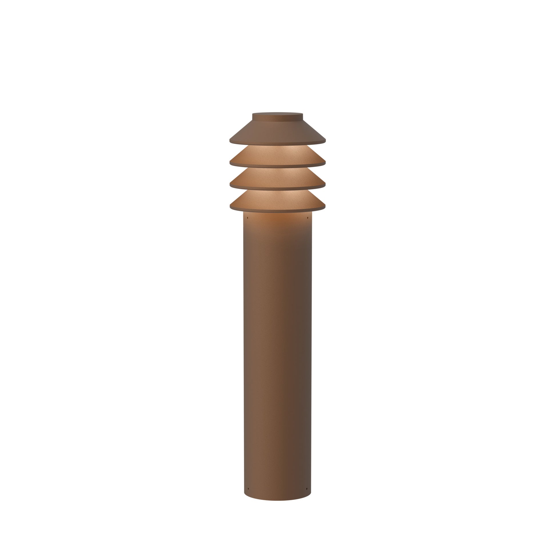 Bysted Garden Pullert Anker Lang u/Adaptor Corten 2700K