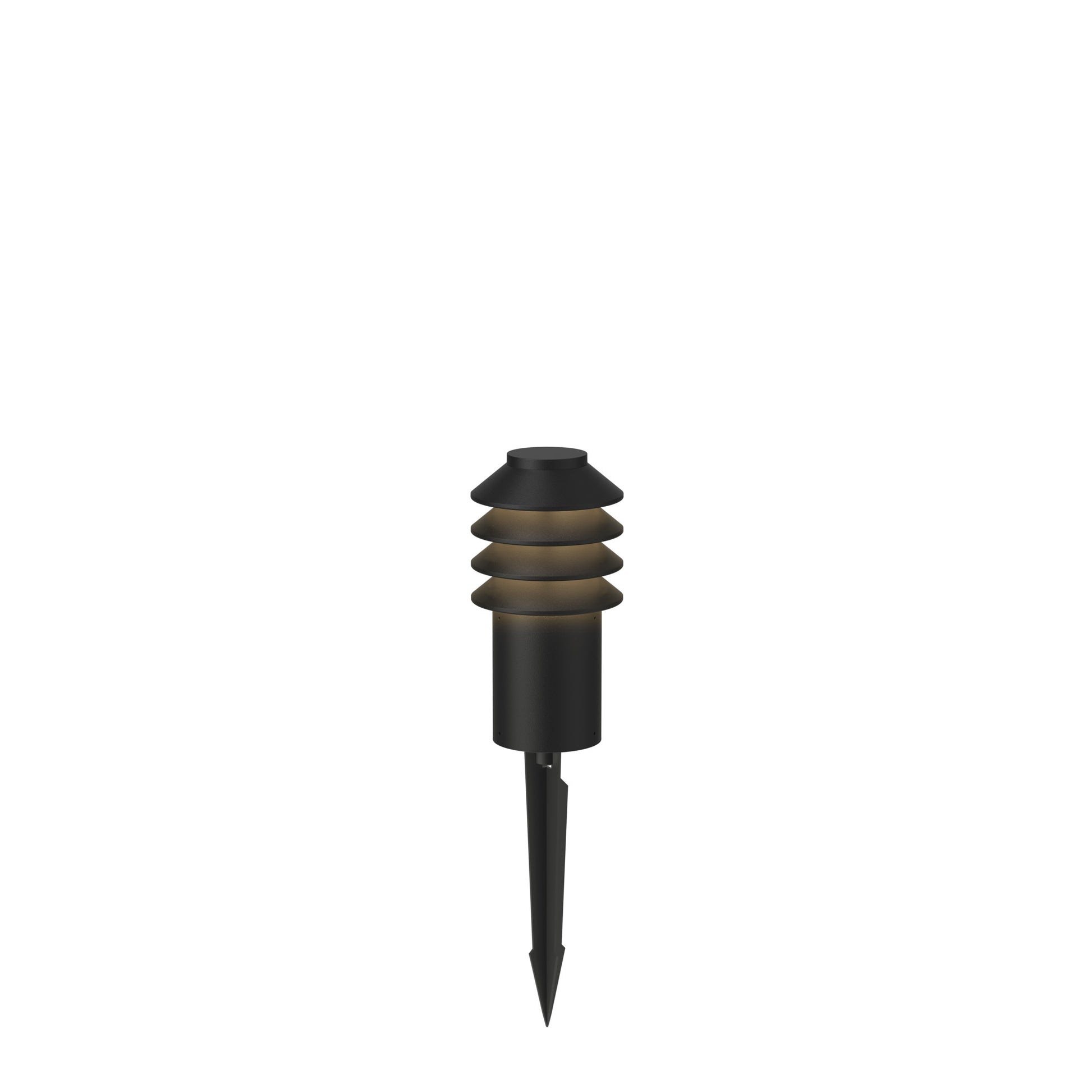 Bysted Garden Pullert Spyd Kort u/Adaptor Sort 2700K