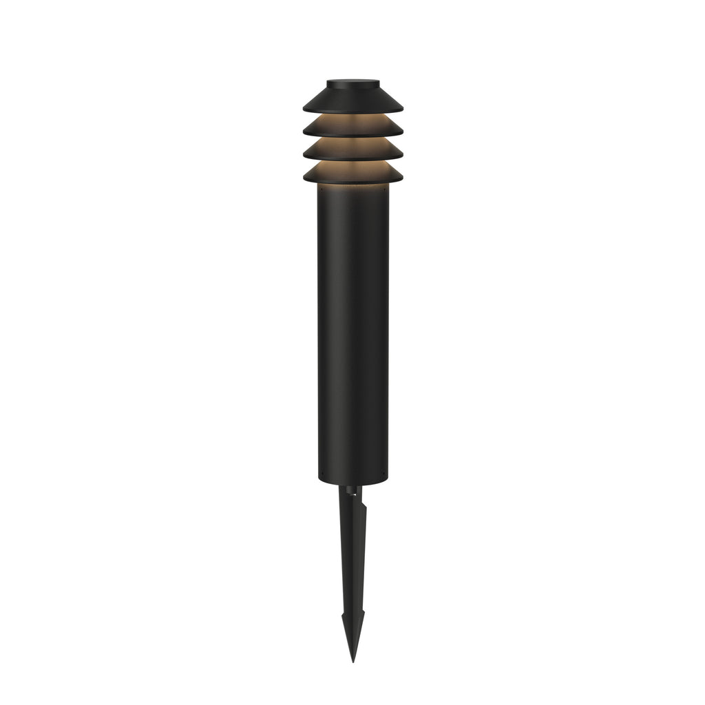 Bysted Garden Pullert Spyd Lang u/Adaptor Sort 2700K