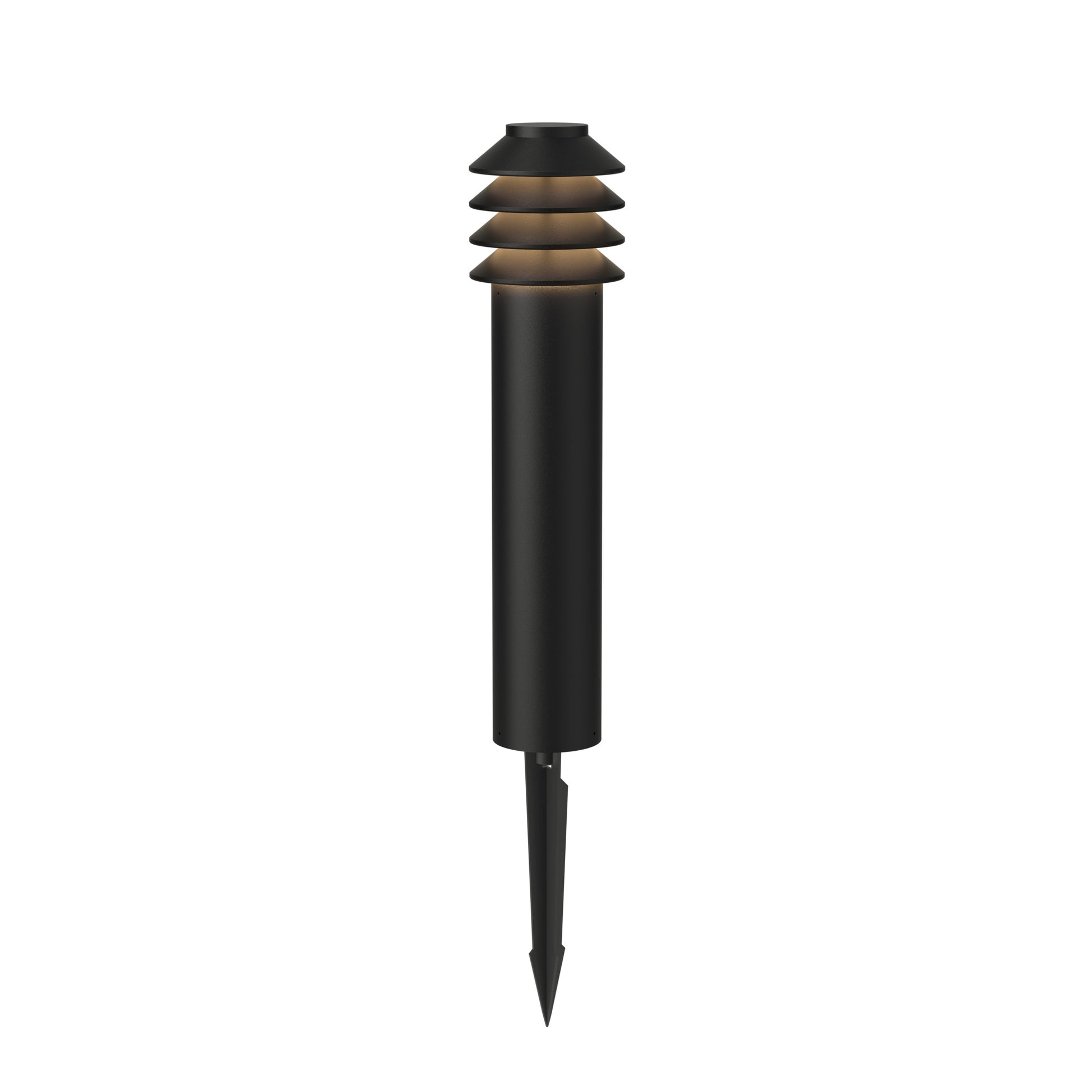 Bysted Garden Pullert Spyd Lang u/Adaptor Sort 2700K