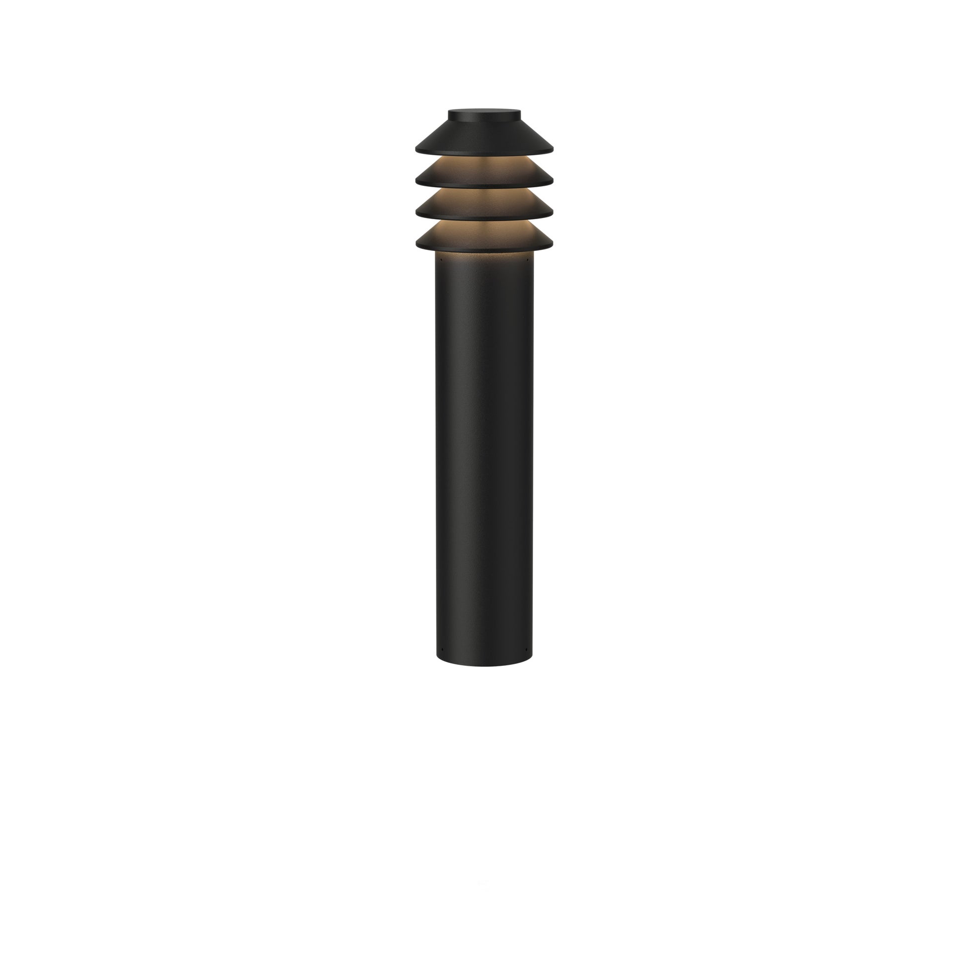 Bysted Garden Pullert Base Lang U/Adaptor Sort 2700K