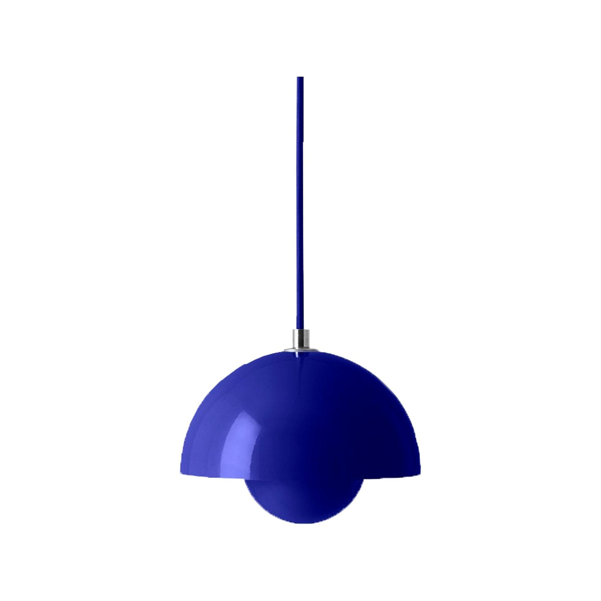 Flowerpot VP10 cobalt blå pendel