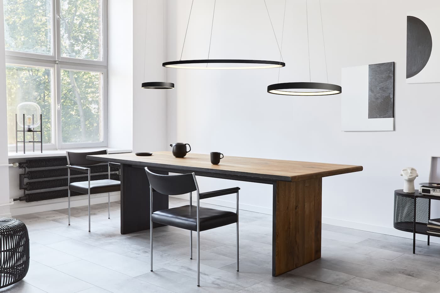 Gloria pendel Ø80 In Slim LED 3000k sort