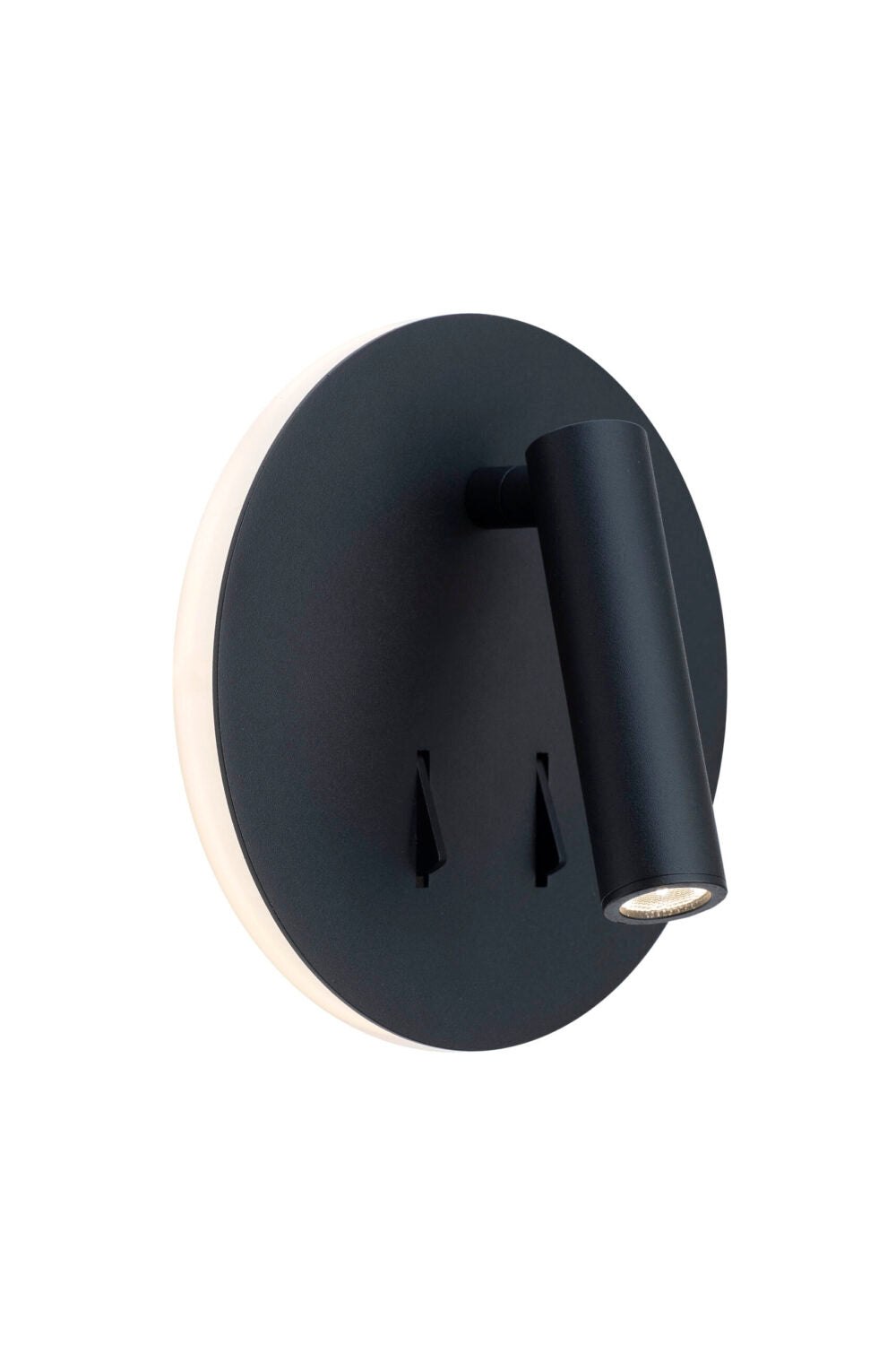 Circle Væglampe LED - Sort