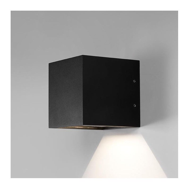 Cube Down LED Ø10 Sort