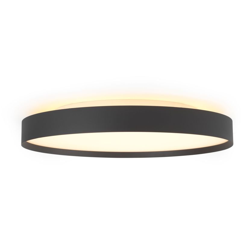 Backlight Full Ø50 3 trins led dæmp sort loftlampe