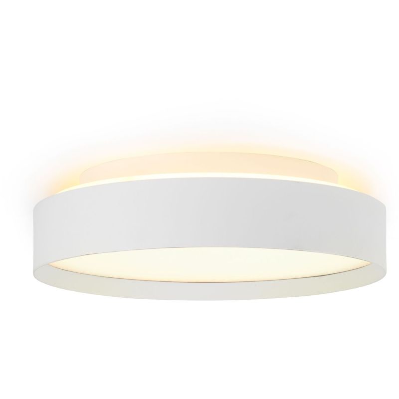 Backlight full Ø30 3 trins led dæmp hvid loftlampe