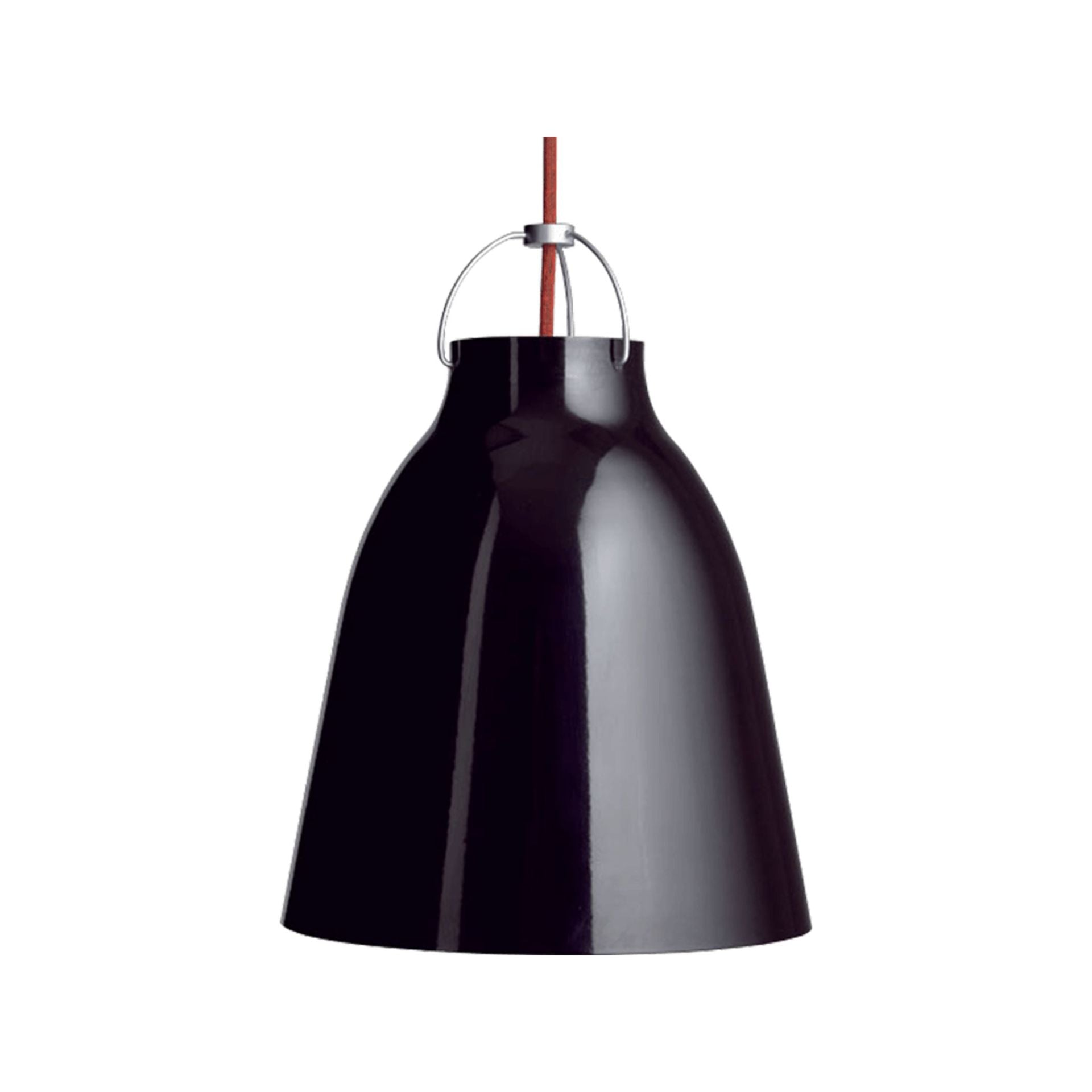 Caravaggio P2 pendel sort/rød