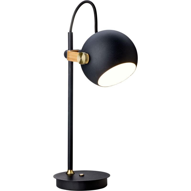 DC sort transportabel lampe