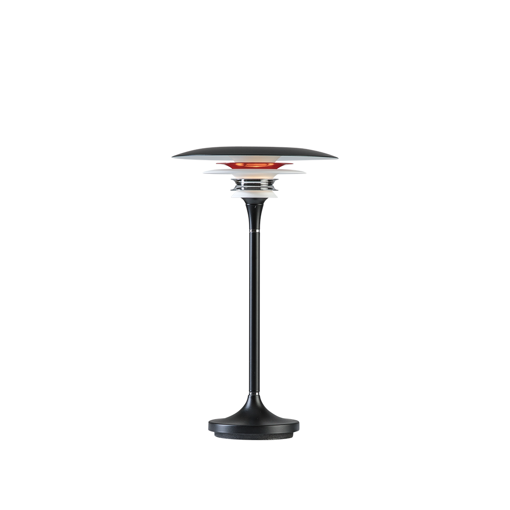 Diablo Bordlampe Ø20 Sort Rød