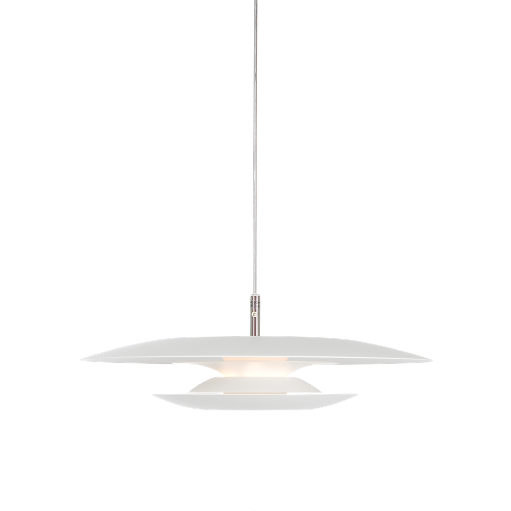 Eclipse Pendel Ø43 mat hvid