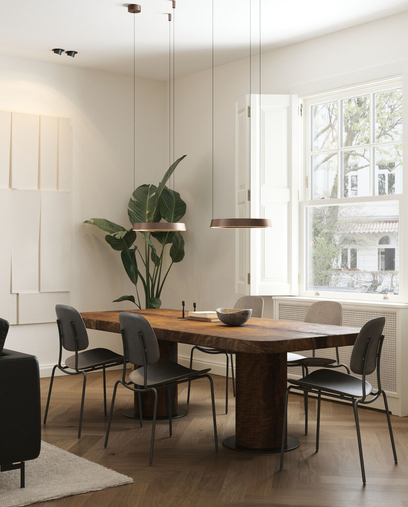 EDGE ROUND Ø400 SWITCH TUNE PENDEL ROSE GOLD