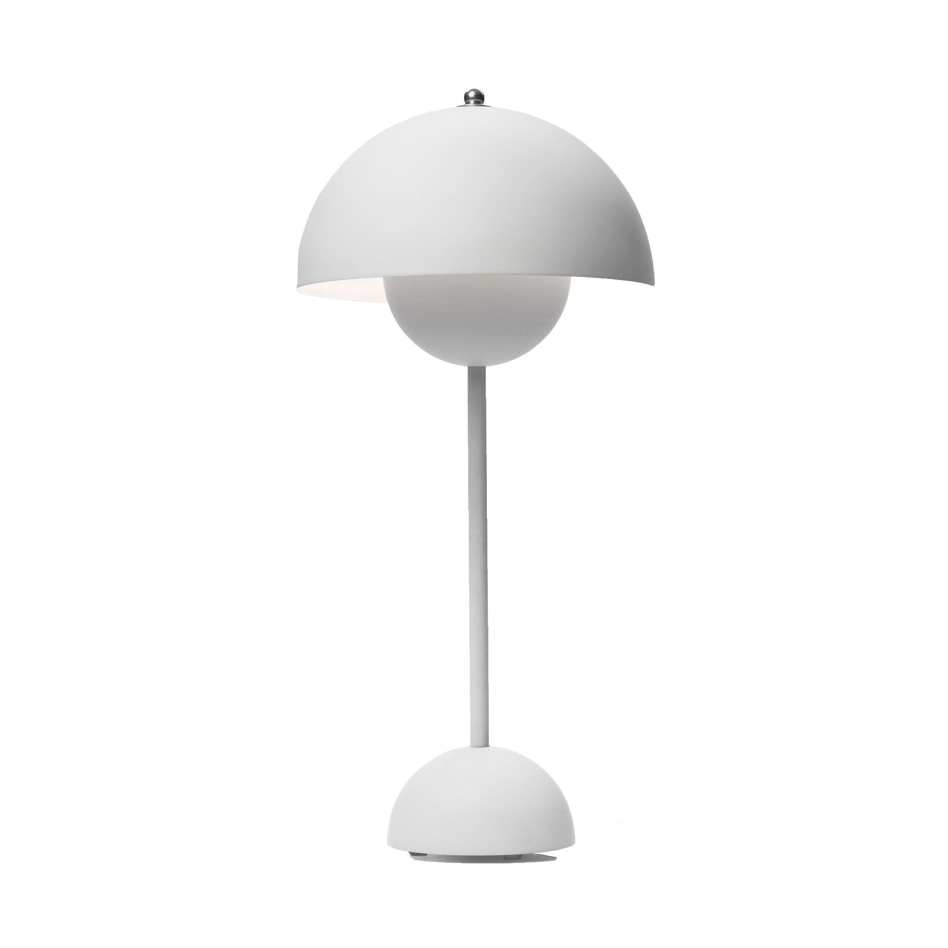 Flowerpot VP3 bordlampe mat lys grå