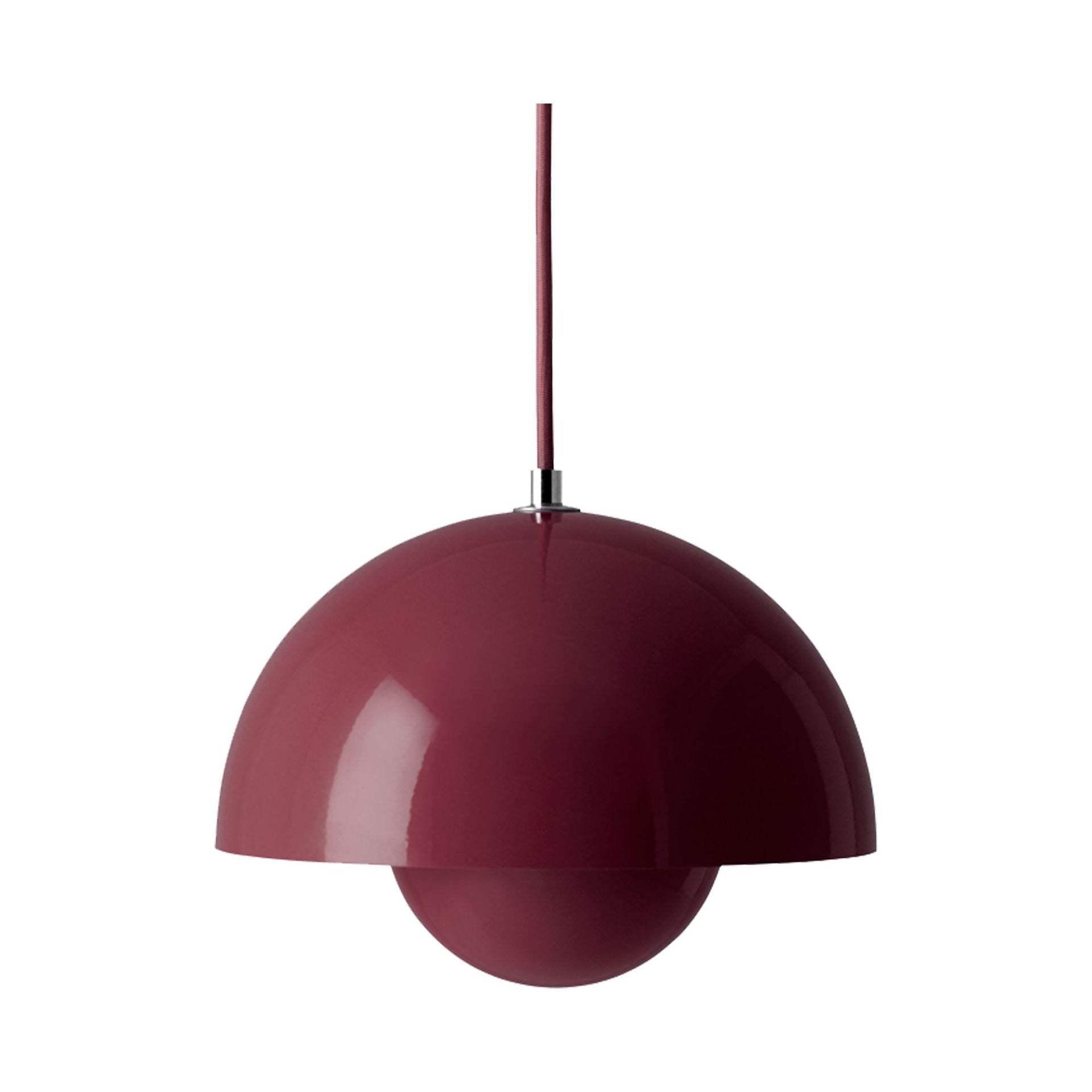 Flowerpot VP1 dark plum pendel