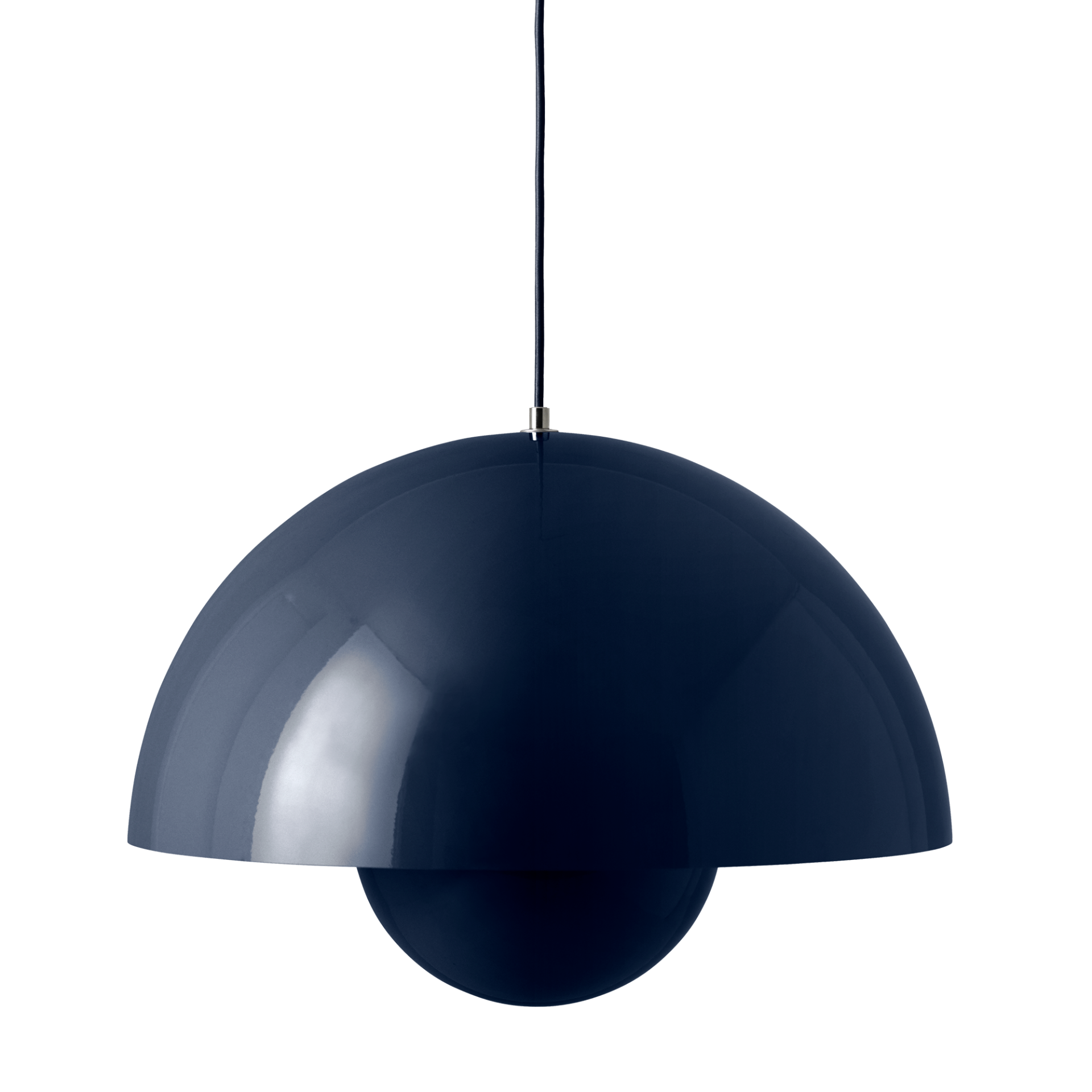 Flowerpot VP2 steel blue pendel