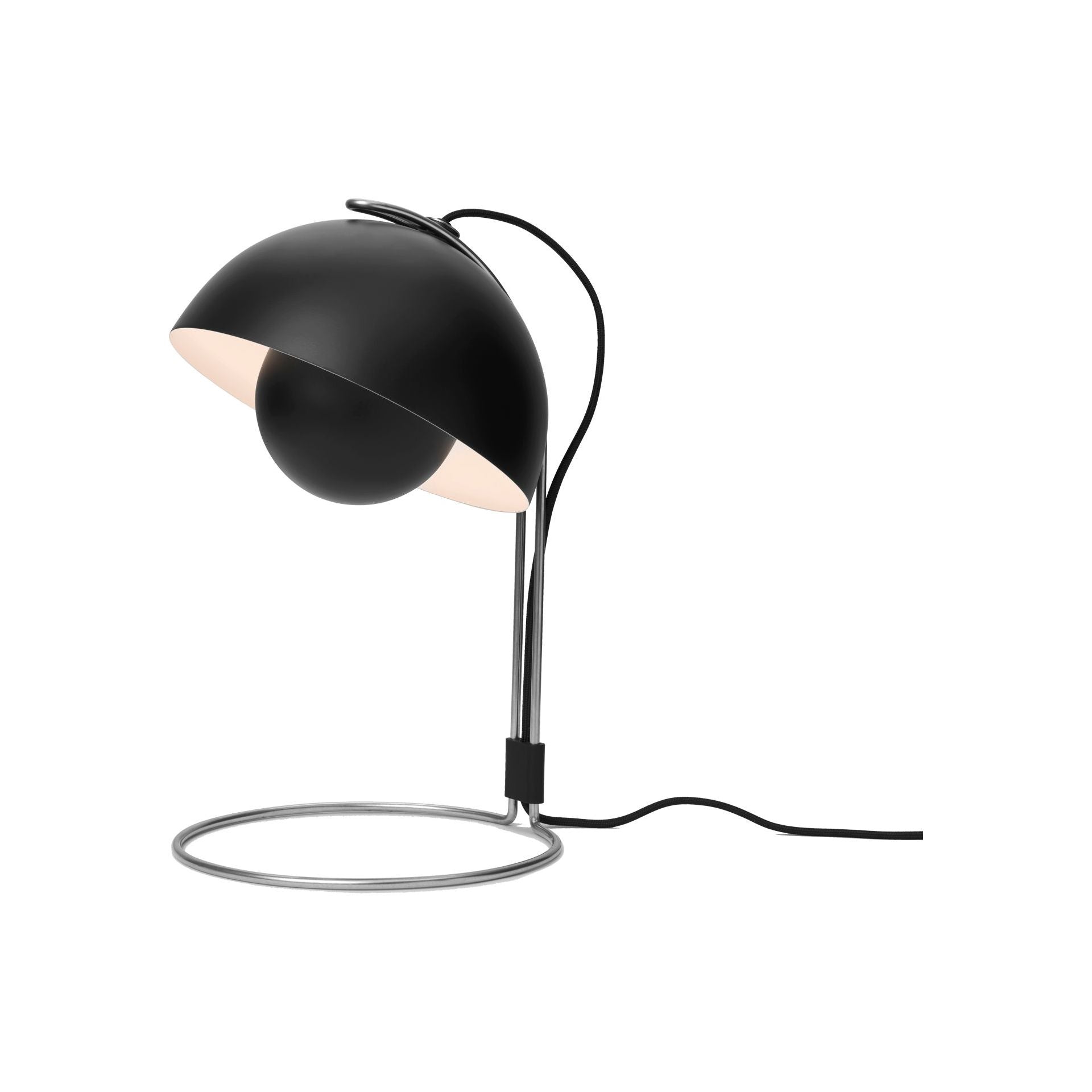Flowerpot VP4 bordlampe mat sort