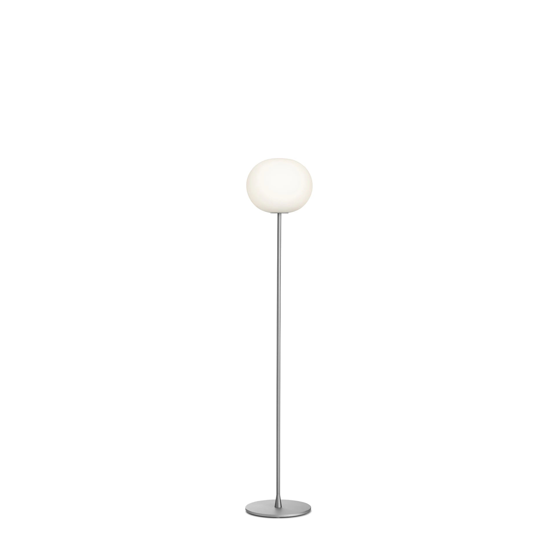 Glo-Ball F2 Gulvlampe Silver
