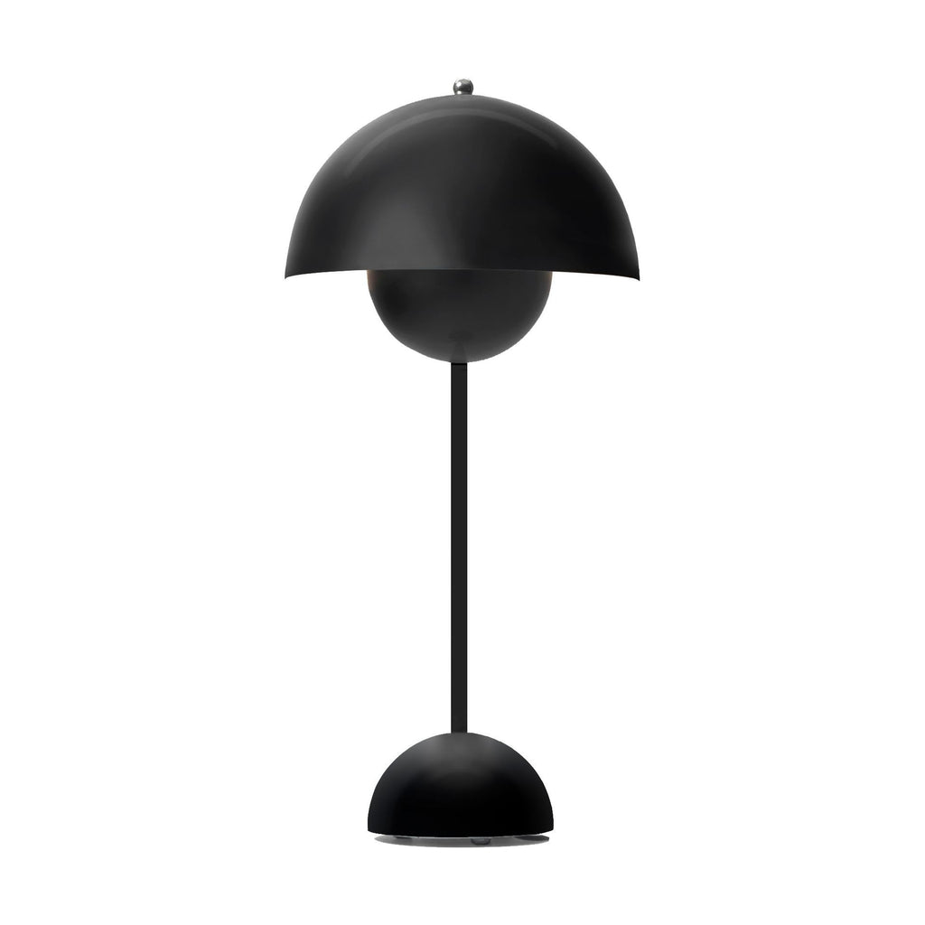 Flowerpot VP3  mat sort bordlampe