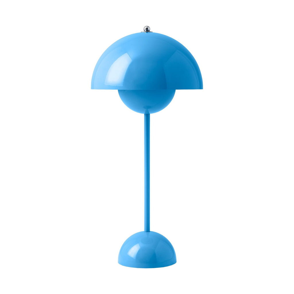 Flowerpot VP3 swim blå bordlampe