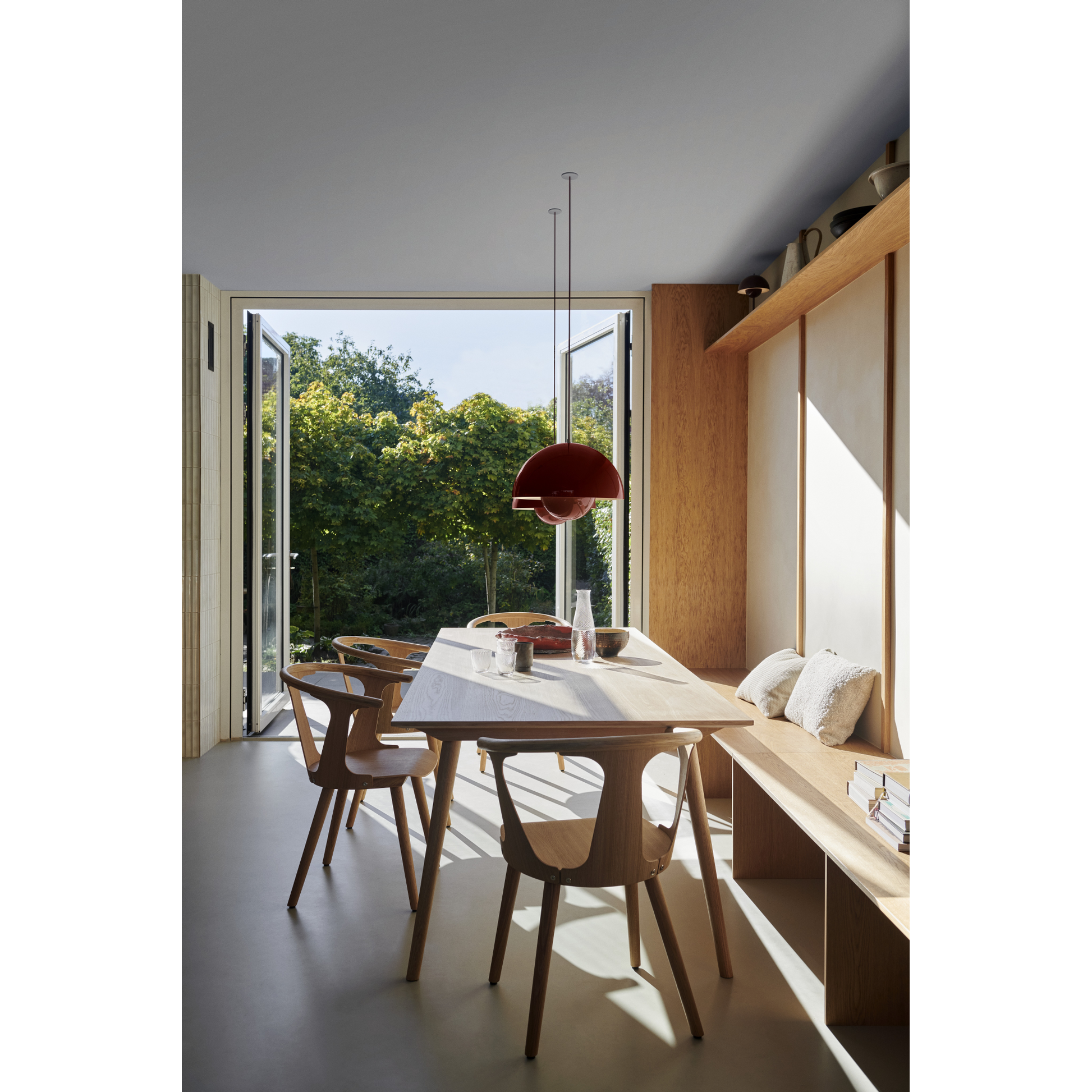 Flowerpot VP7 vermilion rød pendel