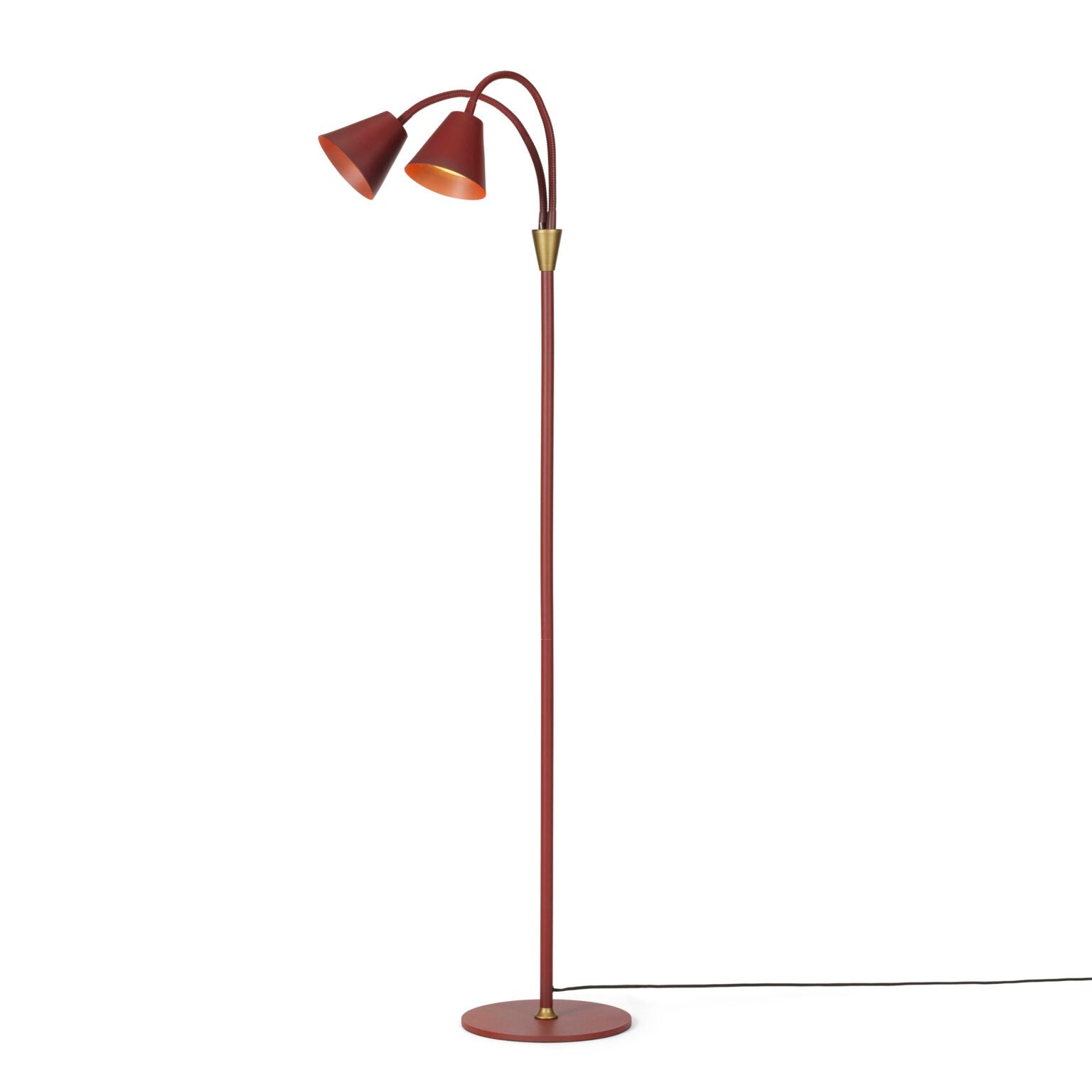 Hygge Gulvlampe 2 Arme Ø12 Maroon