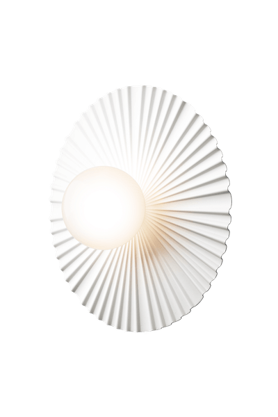 Liila Muuse Ø42 hvid opal lille væg loftslampe