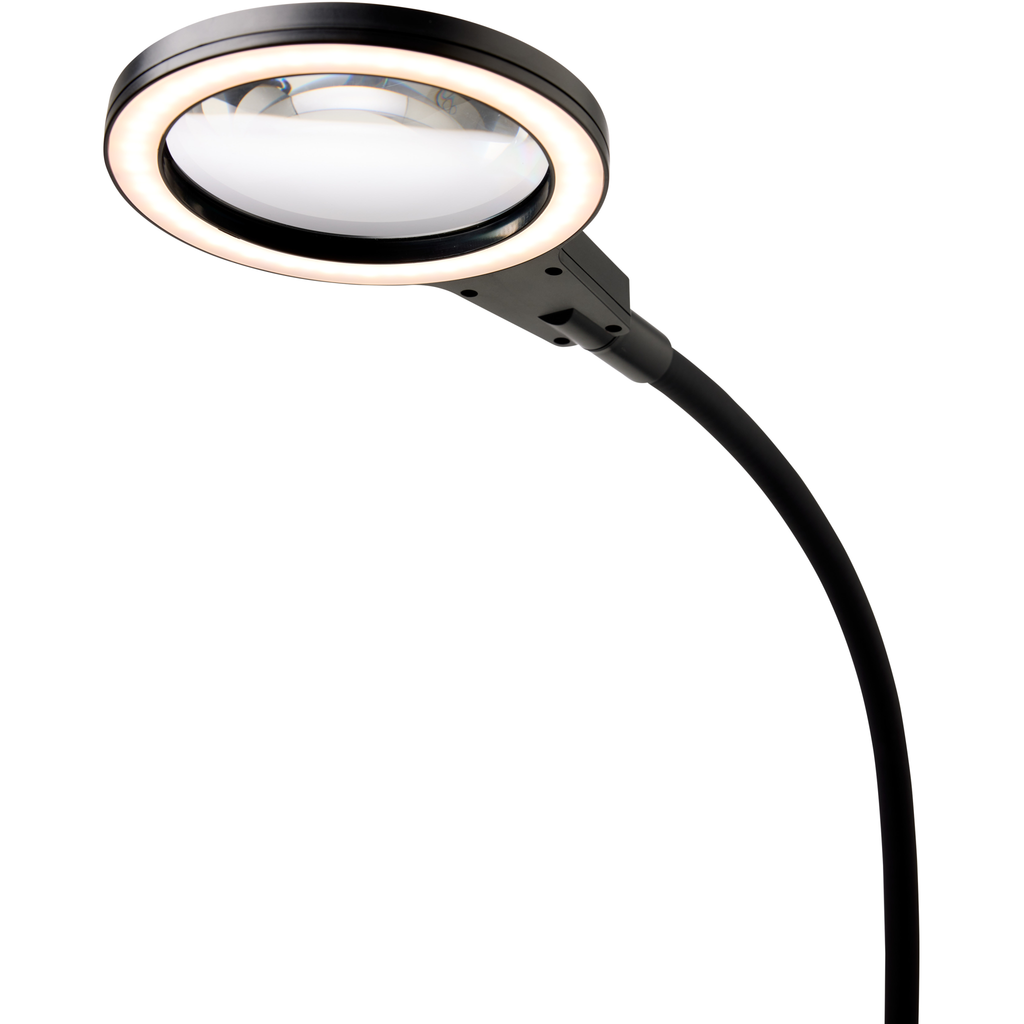 Magni lup charge sort transportabel gulvlampe