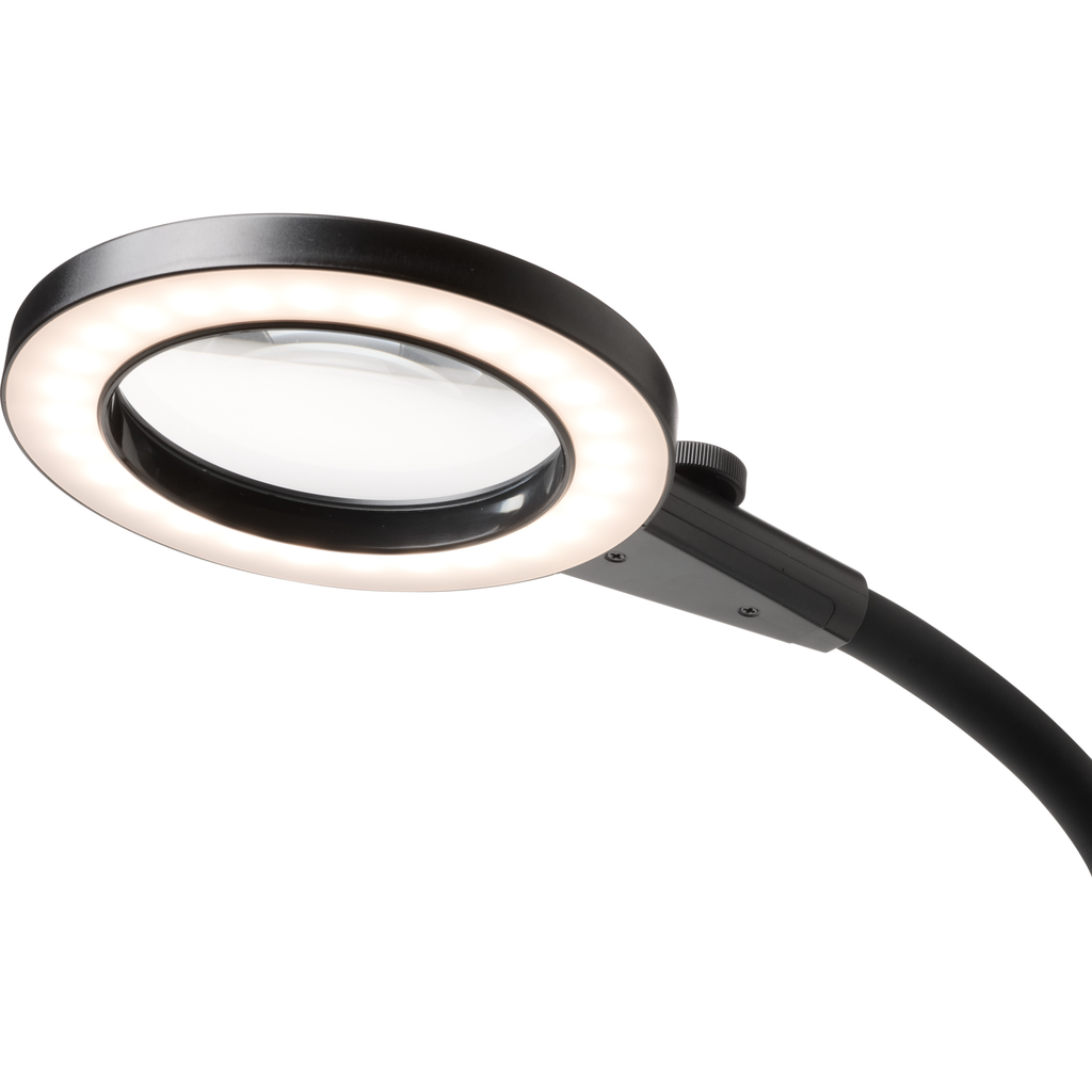 Magni lup charge sort transportabel bordlampe