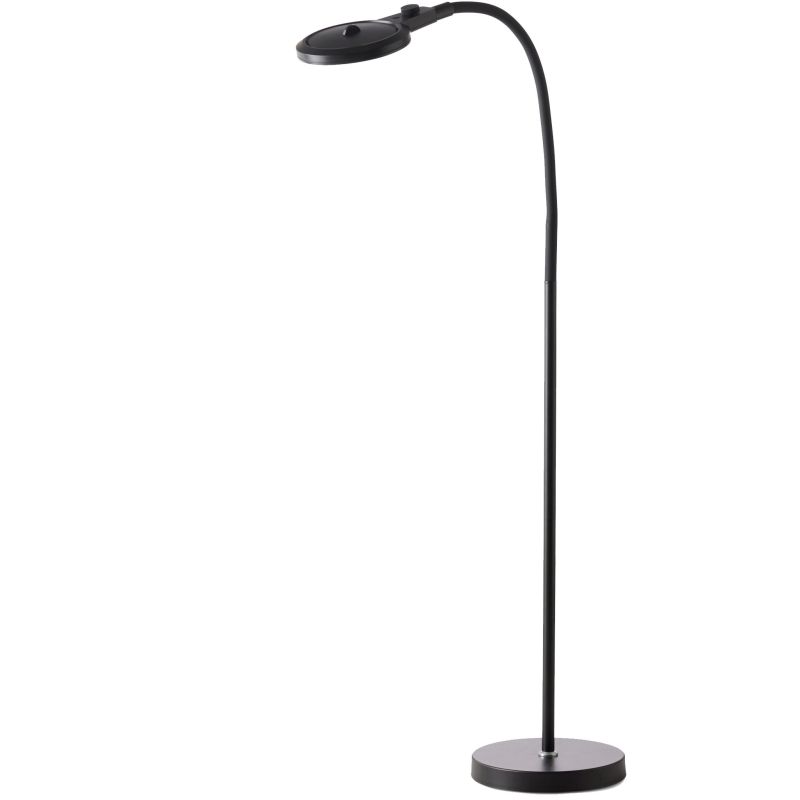 Magni lup charge sort transportabel gulvlampe