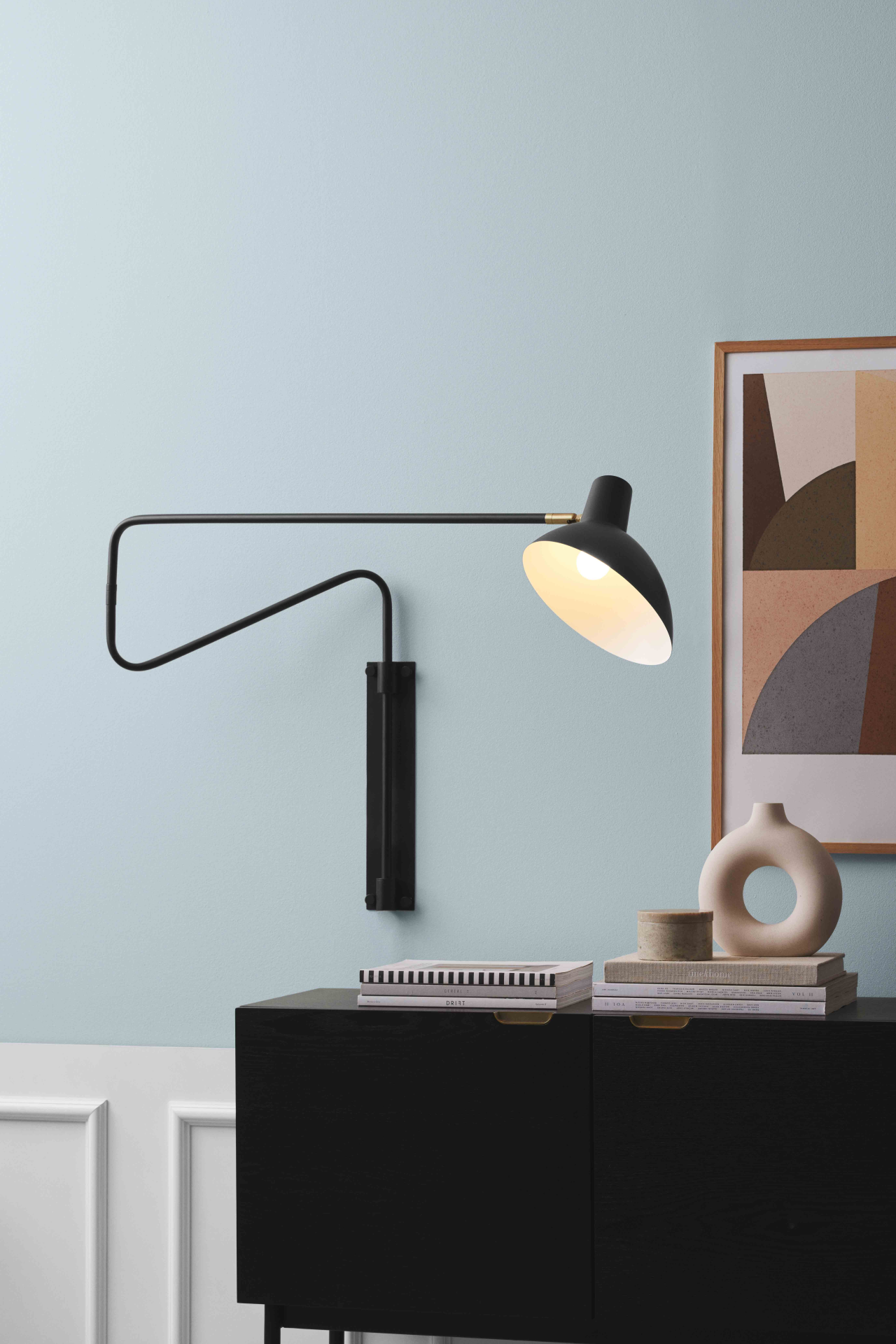 Metropole Deluxe væg med swingarm