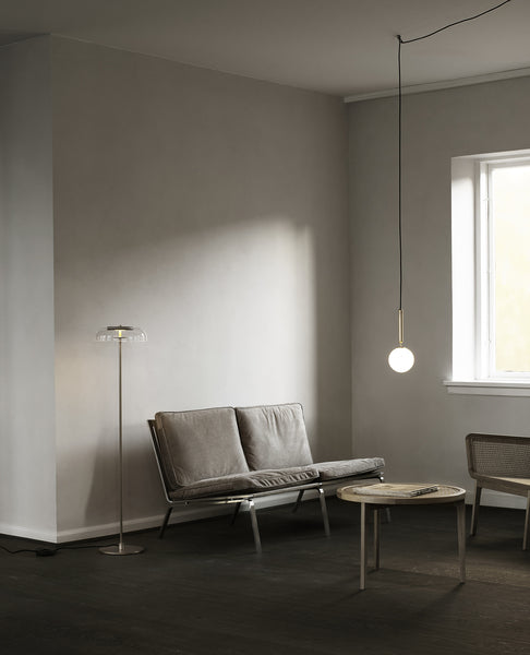 Miira 1 messing/opal pendel