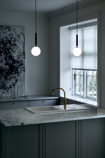 Miira 1 stengrå/opal pendel