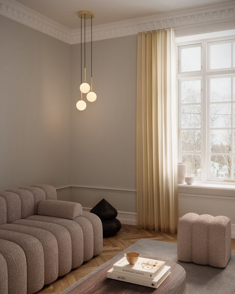 Miira 3 messing/opal klynge