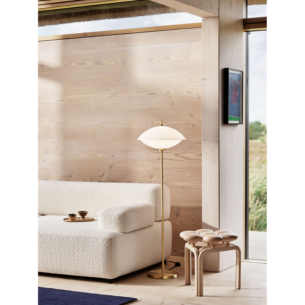 Musling gulvlampe ø40