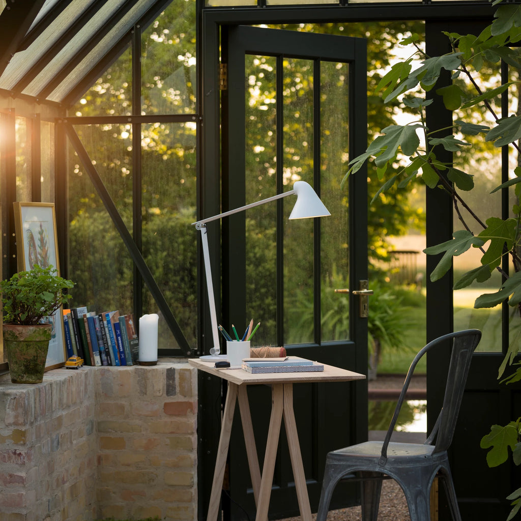 NJP bordlampe hvid 3000k