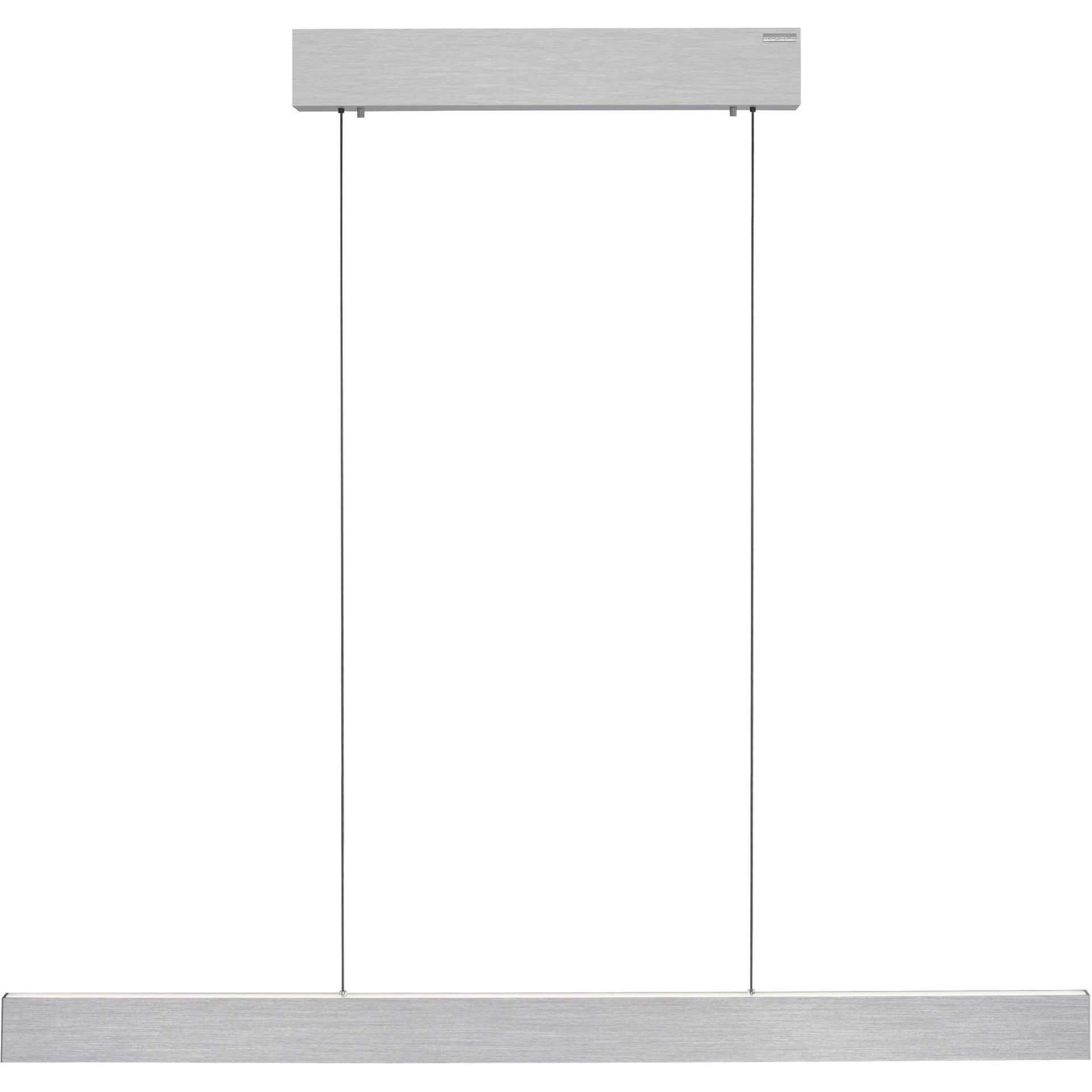 Pure e-motion langbordspendel med motor hejs børstet alu