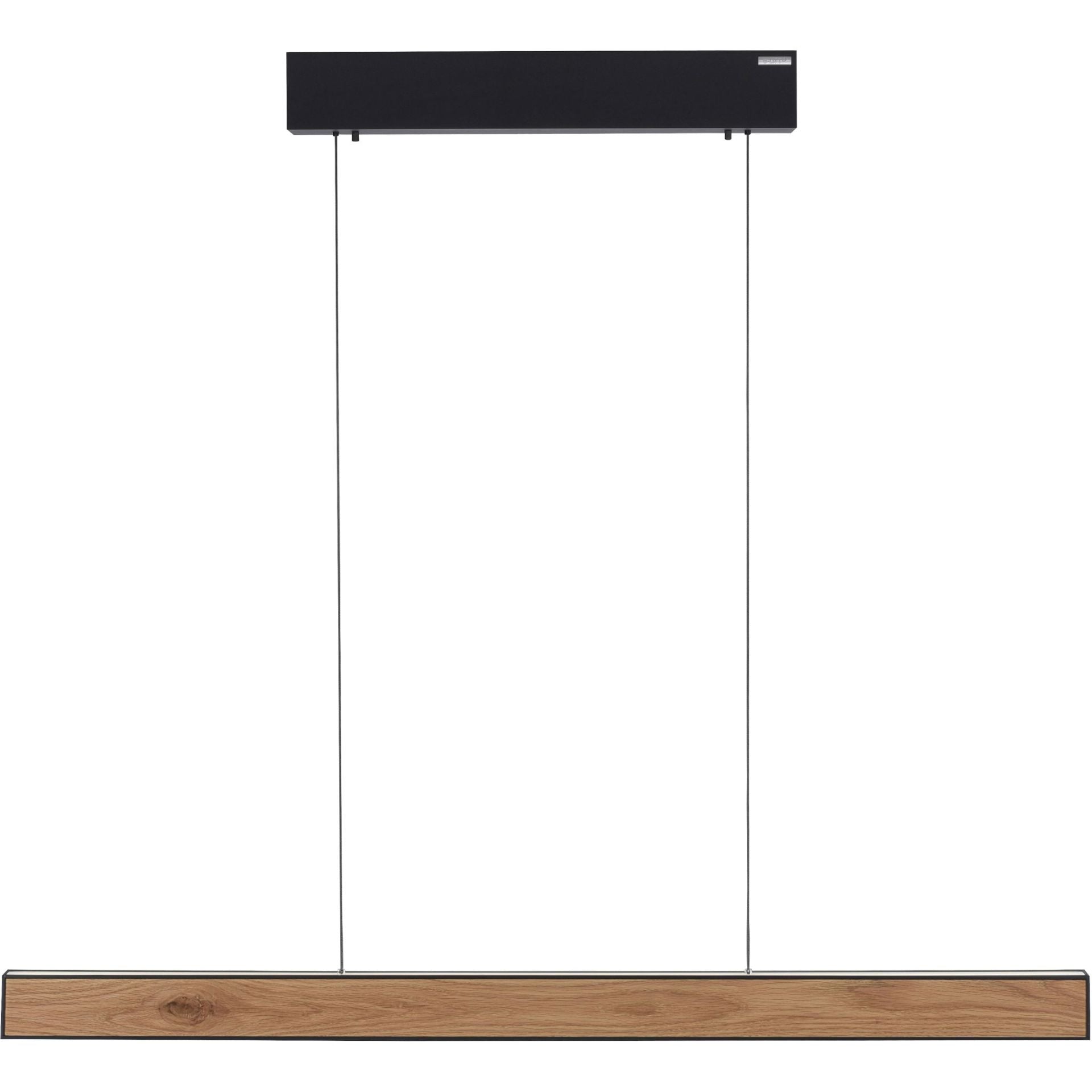 Pure e-motion langbordspendel med motor hejs natur træ / sort