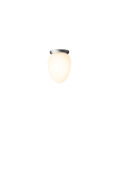 Rizzatto 171 satingrå/opal loftslampe