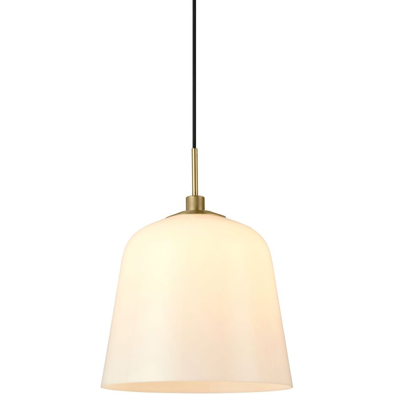 Room 49 Ø30 antik messing/opal pendel