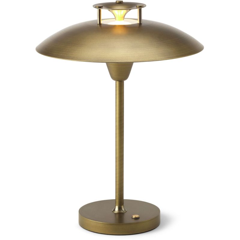 Stepp 1-2-3 antik transportabel bordlampe