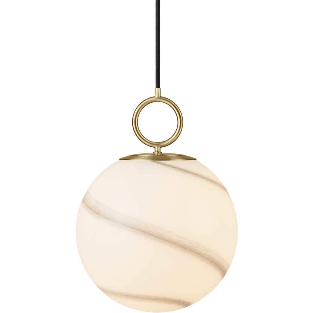 Stockholm pendel ø24 marble grå